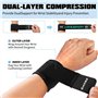 2 Pcs Maintien Poignet Protege Poignet Musculation Bandage Poignet Bande Poignet Musculation Sangle Poignet Musculation Bande Po