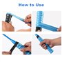 UKOFEW Ruban de Raquette Grip,6 Pièces Ruban Adhésif pour Raquette de Tennis,Raquette Grip pour Tennis Raquette de Raquette de P