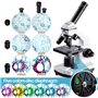 Professionnel Biologique Microscope pour Etudiants Scolaire Laboratoire