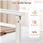 Brolteja Barrière de Lit Adulte, Barrière de sécurité Pliable pour Personnes âgées,Rail de lit de Sécurité,Barre d'Appui Anti Ch