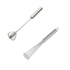 Naisfei Lot de 2 Batteurs à Œufs