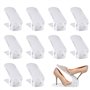 10PCS Support à Chaussures Réglable - Organiseur et Empileur Pour Gain de Place - Matériau PP