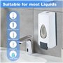 360ml Distributeur de Savon Manuel, Mural Simple tête Distributeur de Savon Liquide, Distributeur de Shampooing, Gel Douche de S