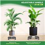 Capacité De 150 KG Supports de Pots de Fleurs à roulettes pour Support de Pot de F