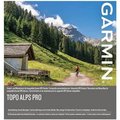 Garmin TOPO Alps Pro – Carte topographique des Alpes
