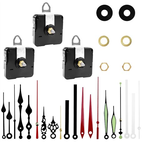 Fousenuk 3 Mecanisme Horloge Murale