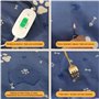 secretmotion Coussin Chauffant pour Animaux de Compagnie pour Chat et Chien Couverture Thermique Thermique avec câble à mâcher