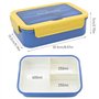 Bento Box Enfant Adulte Boîte 1100 ml avec 3 Compartiments