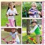 SI SEN 2 Pièces Sonnette de Vélo Licorne Sonnette de Vélo pour Enfants, Sonnette de Vélo avec Animaux, pour Vélo Mignon Sonnette