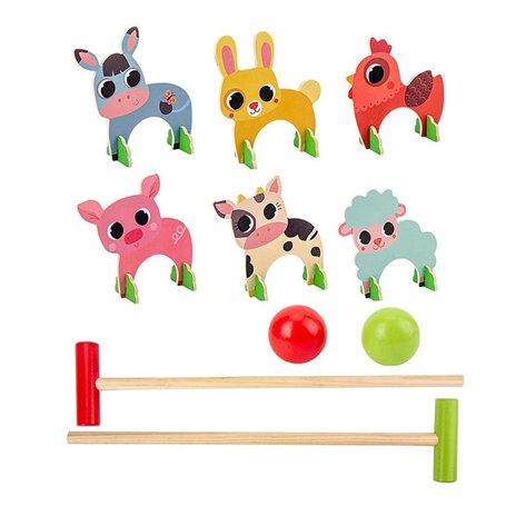 Lipeed Ensemble de Croquet pour Animaux