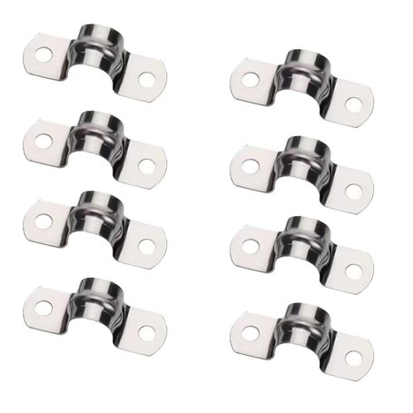 Inoxydable U-Tube Pince Anneau De Connexion Tuyau Pince Carte serrage en forme de U Selle Carte Tuyau AttacheCollier de Fixation