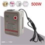 NICCOO Transformateur 220v vers 110v Convertisseur De Tension 500w Transformateur De Convertisseur De Tension Abaisseur Converti