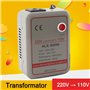NICCOO Transformateur 220v vers 110v Convertisseur De Tension 500w Transformateur De Convertisseur De Tension Abaisseur Converti