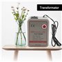 NICCOO Transformateur 220v vers 110v Convertisseur De Tension 500w Transformateur De Convertisseur De Tension Abaisseur Converti