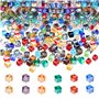 600 pièces Carrée À Facettes Perles de Verre