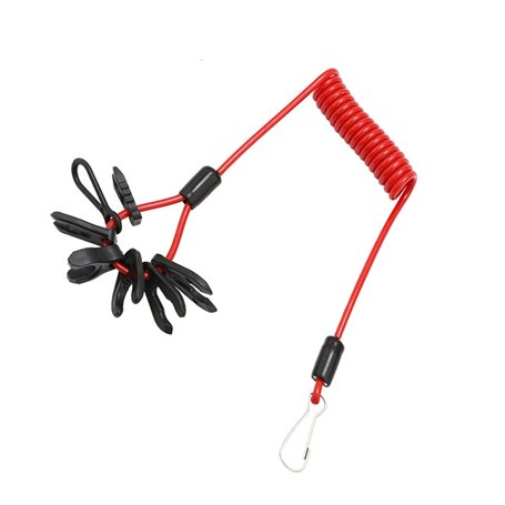 BOBOZHONG Longe d'arrêt d'arrêt de Moteur de Bateau