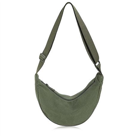 IJHYGD Sac Banane Femme Velours Côtelé