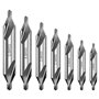 Pilikoll 7 Pièces HSS Foret à Centrer 60 Degrés Forets Centraux Le Traitement Du Fer