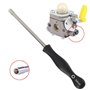 Hippotech 21-Splined + Pac Man Carburateur Réglage Outil Tournevis pour 2 Cycles Commun Carb Petit Moteur pour ECHO Poulan Stihl