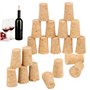 LOBVABA 20 Pièces Bouchons en Liège Naturel Bouchon