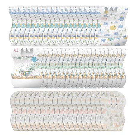 60 Bébé Bavoirs Imperméables Jetables