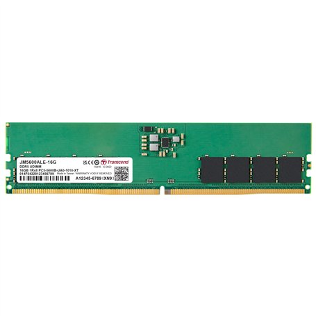 Transcend Long-DIMM Module de Mémoire 16GO DDR5 5600MHz - JM5600ALE-16G