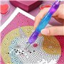 Ensemble de Stylos de Peinture Diamant, Accessoires et Outils de Fabrication Artisanale de Peinture Diamant 5D, avec 6 Embouts d