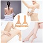 Rouleau Masseur,2 Pièces Rouleau De Massage en bois,Rouleau de Massage Balle,Masseur Anti-cellulite,Massage Visage Tete Appareil