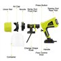 Pistolet à Peinture, DEWINNER Pulvérisation de 550W, Débit réglable à Réservoir de 1000ML Détachable, électrique 3 nozzles Débit