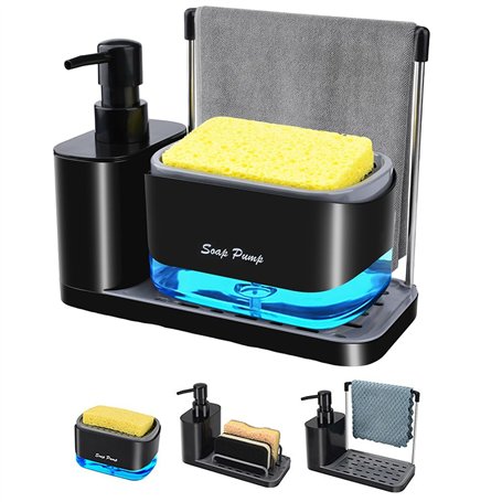 KIMIGO Distributeur de Savon 2 en 1