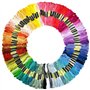 100 Couleurs Fils Bracelet Brésilien kit