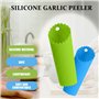 2 Pièce Epluche Ail en Silicone, de Peau Presse-ail Professionnel,Rouleaux D'éplucheur D'ail Peeling, Accessoire de Cuisine pour