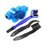 Shallho Lot de 4 outils de nettoyage pour chaîne de vélo - Brosse de lavage pour chaîne de moto - Pour motos