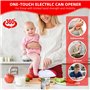 Kwaiffeo Ouvre-boîte Electrique Automatique Cuisine: Ouvrez vos Boîtes Facilement d'une Simple Pression sur un Bouton – Automati