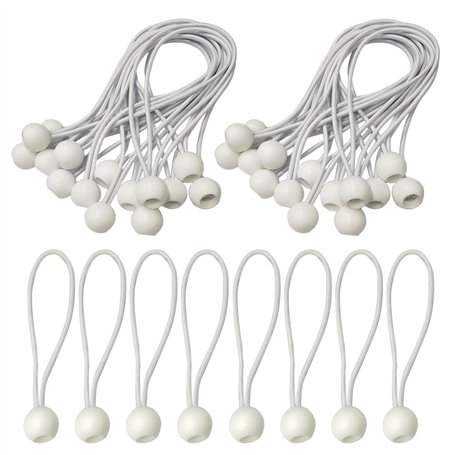 50 Pièces Tendeurs Elastique