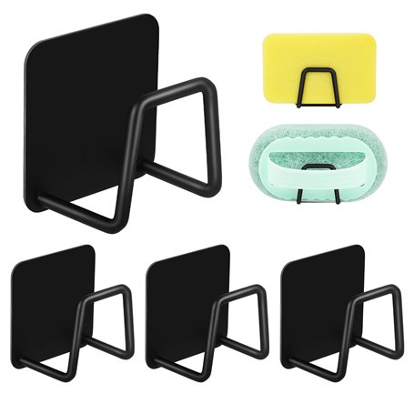 TDUNSYA 4 Pièces Porte Eponge Evier Auto Adhesif