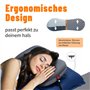 AMBNEO Coussin gonflable pour camping/voyage, avec taies d'oreiller amovibles et coussin d'air de camping ultra léger, coussin e