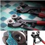Pince à Mosaïque，Pince à Carreaux，Pince Coupante pour Carrelage, pour la Céramique, Autres Matériaux Divers, Carreaux de Verre T
