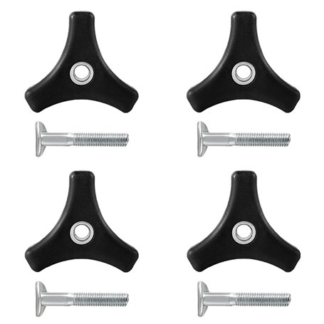 TRKETK 4 Pièces Boulons d'Écrou de Boutons de Poignée de Tondeuse à Gazon