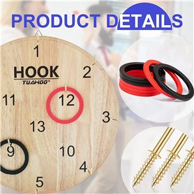 Plateau de service surélevé en bois d'acacia