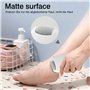 Râpe électrique puissante pour callosités - Appareil de soin des pieds rechargeable avec 3 rouleaux de rechange - Râpe électriqu