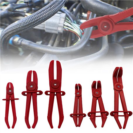 Nizirioo Lot de 6 pinces de serrage pour tuyaux de carburant