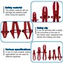Nizirioo Lot de 6 pinces de serrage pour tuyaux de carburant, de frein et de carburant