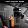 Bouilloire électrique voiture 12V / 24V 500ml bouilloire électrique avec écran LCD bouilloire de voyage avec allume-cigare 12Vol