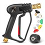 EAWONGEE 4000 PSI Pistolet de Nettoyeur Haute Pression avec 5 Buses de Pulvérisation Interchangeables