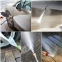 EAWONGEE 4000 PSI Pistolet de Nettoyeur Haute Pression avec 5 Buses de Pulvérisation Interchangeables, Pistolet de Lavage à Jet 