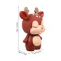 SUPVOX Tirelires CréAtive En Forme De Cerf Pour Enfants - Tirelires Cartoon DéCorative En Plastique - IdéAl Pour Cadeaux D'Anniv