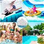 WEVOL Boule filtrante pour Piscine, 1300g Balles filtrantes pour remplace 45kg de Sable de Filtration, Réutilisable Balle filtra