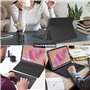 Nanhent Clavier Coque pour Lenovo Tab Plus 11.5 Pouces 2024 (TB351FU), avec Porte-Stylo, AZERTY Français Amovible Bluetooth sans
