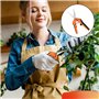 3 Pièces Secateur de Jardin,Secateur Acier Inoxydable,Ciseaux Bonsai Précision Plage de CoupeØ5mm,Cisaille de Jardin pour Branch